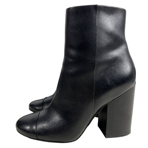 Marc Fisher Women's Black Heeled Ankle Booties Sz 10M - Picture 3 of 12